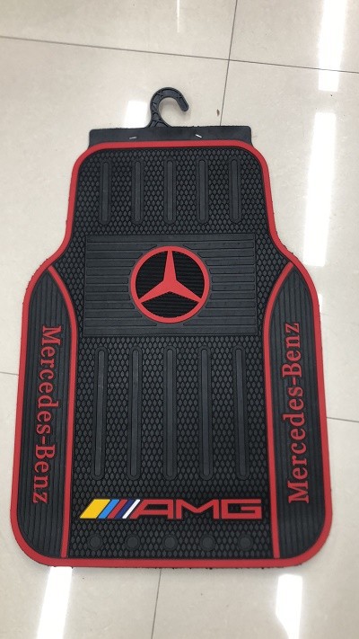 พรมปูพื้นรถยนต์ Benz/VIP ใช้งานทั่วไป 5 ชิ้น/ชุด พรมพีวีซี